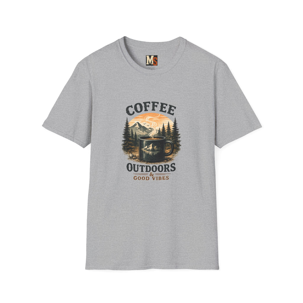 Coffee - Outdoors & Good vibes T-shirt