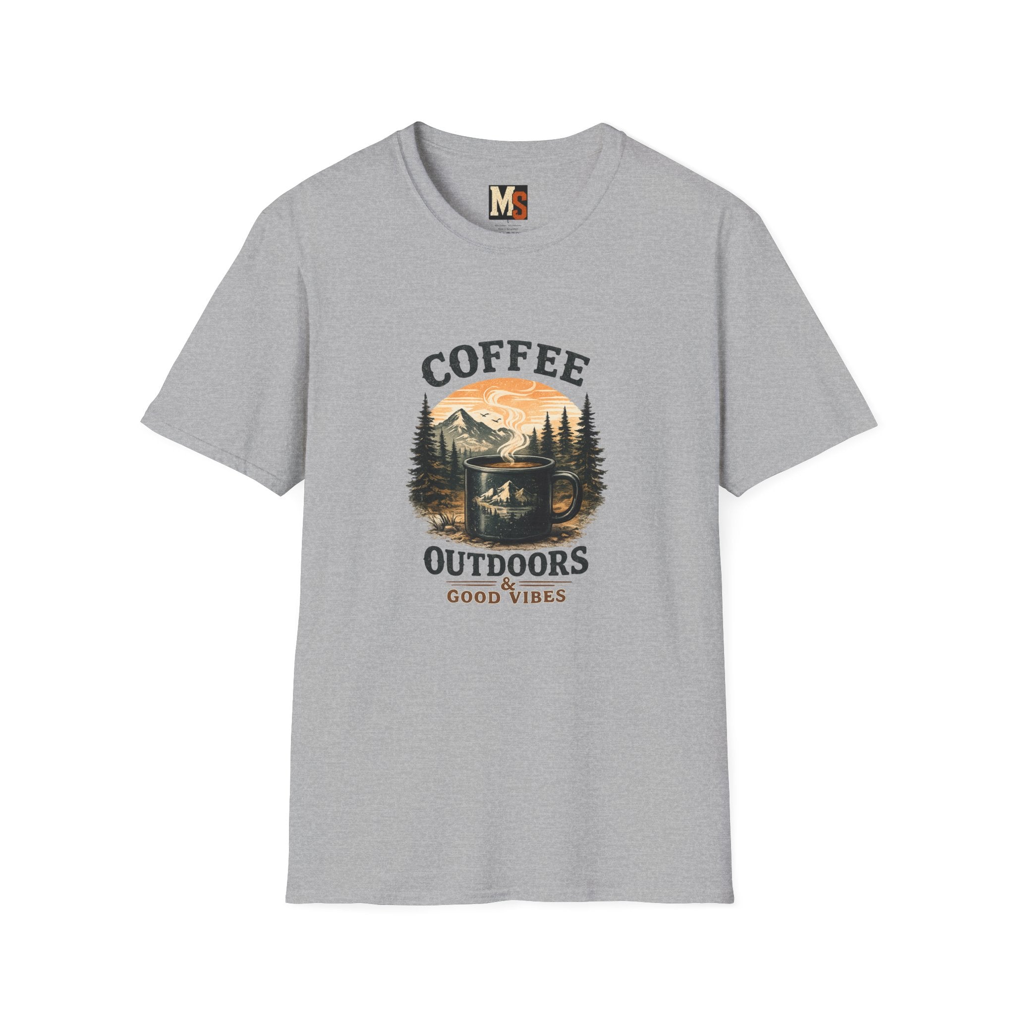 Coffee - Outdoors & Good vibes T-shirt
