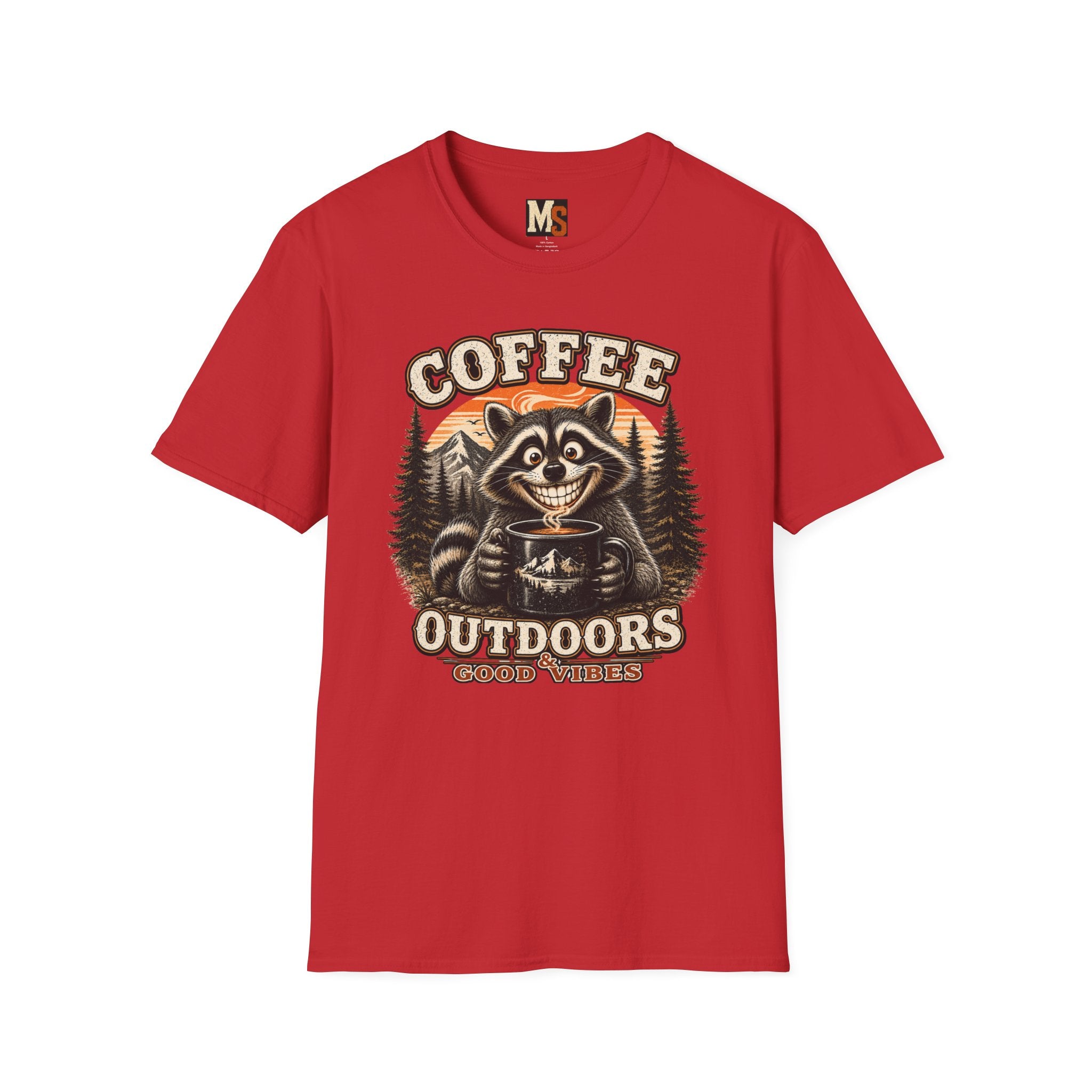 Coffee outdoors & Good vibes T-shirt