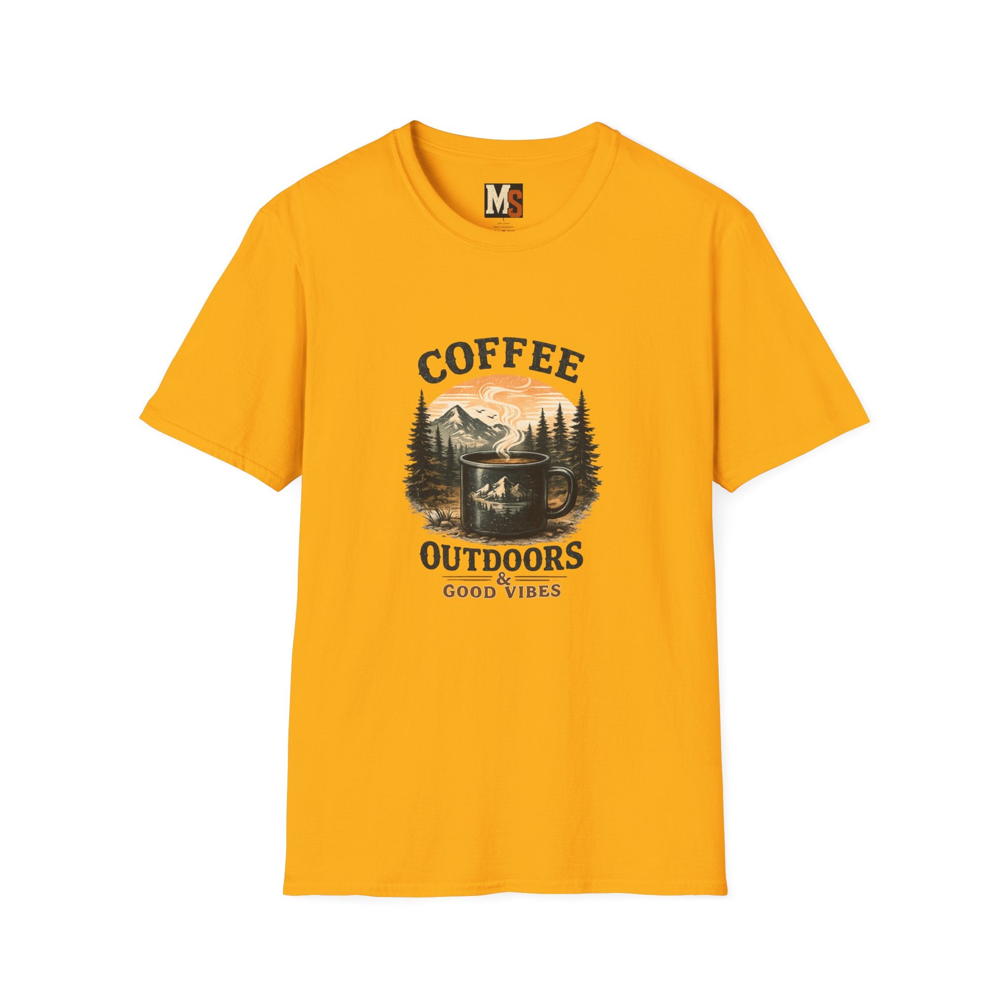Coffee - Outdoors & Good vibes T-shirt