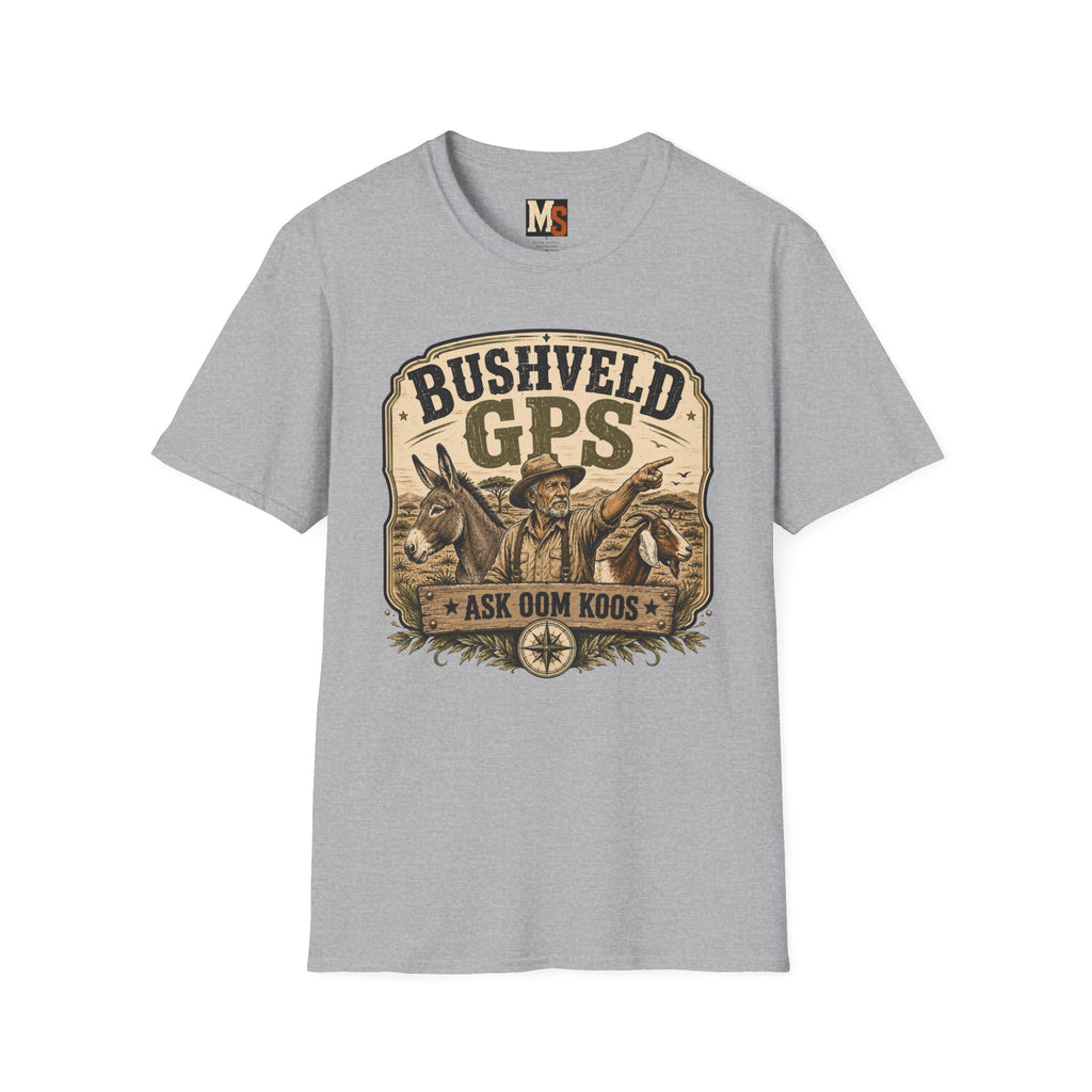 Bushveld GPS - Ask Oom Koos T-shirt