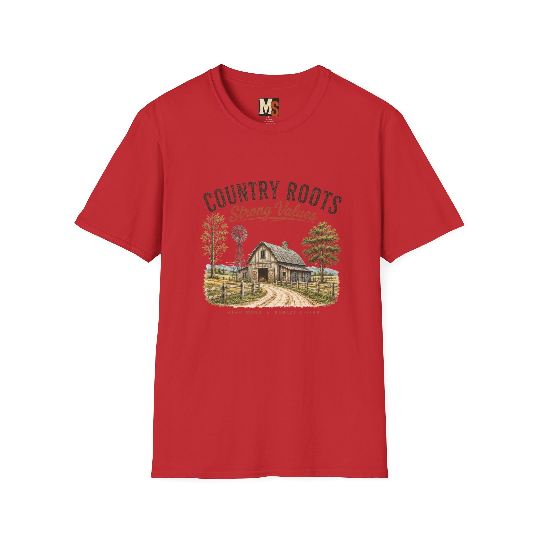 Country Roots - Strong Values T-shirt