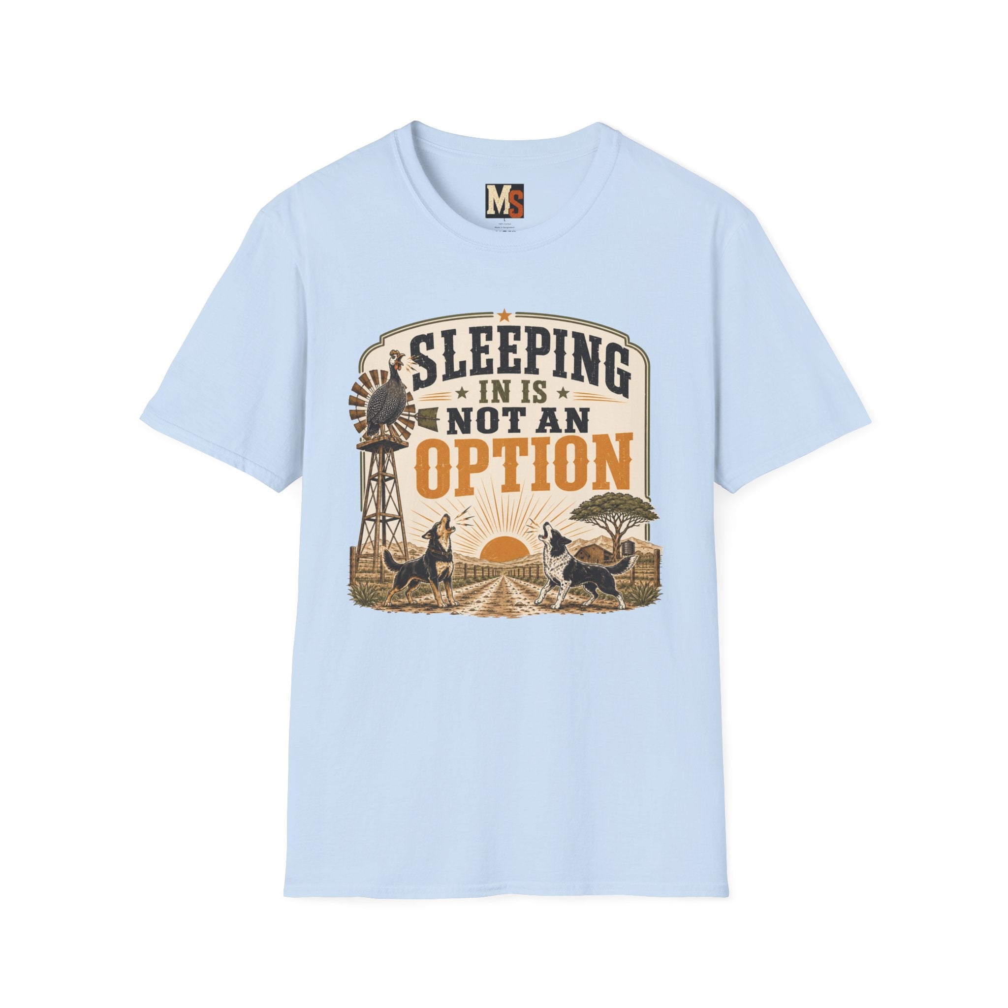Sleeping in is not an option2 T-shirt