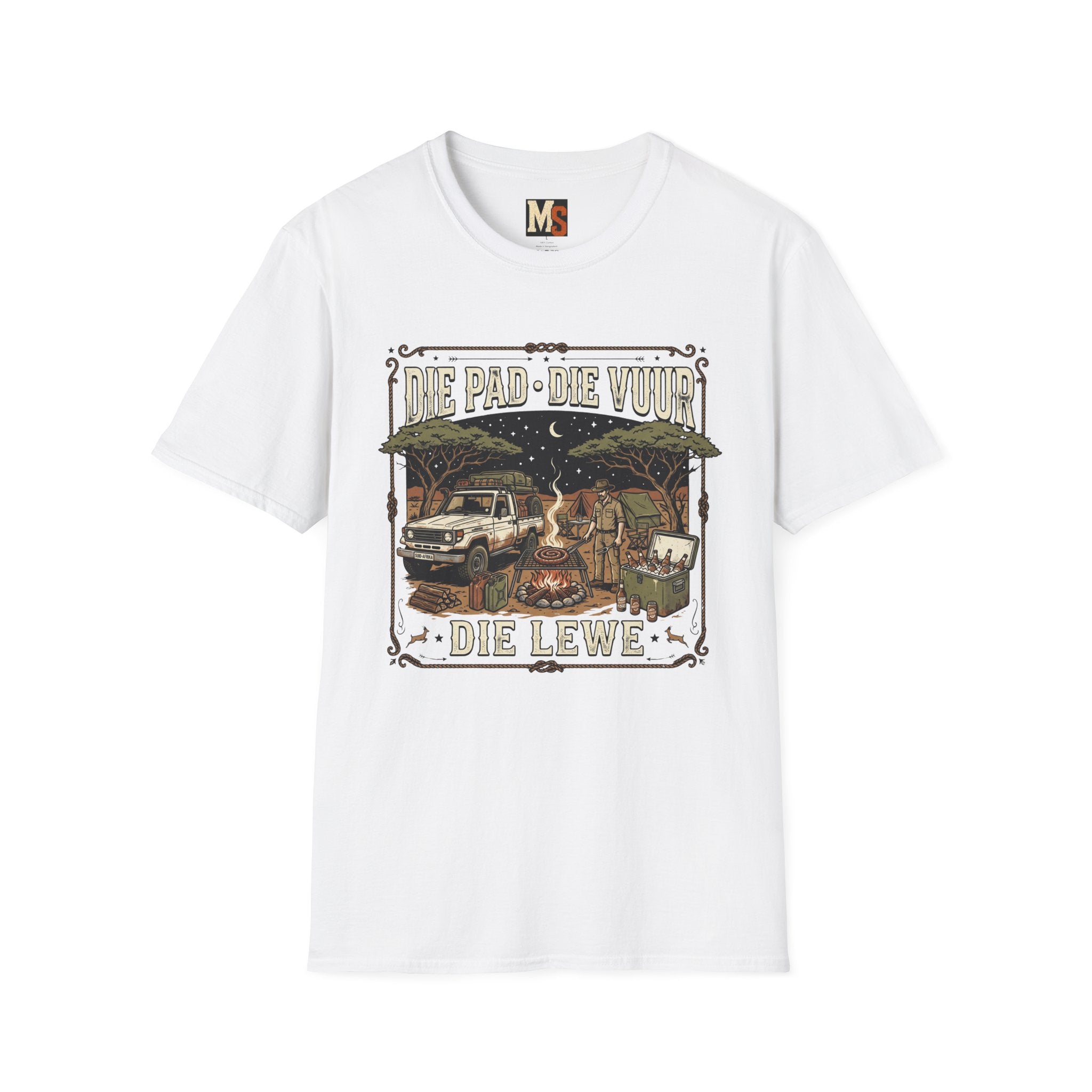 Die pad, die vuur, die lewe T-shirt