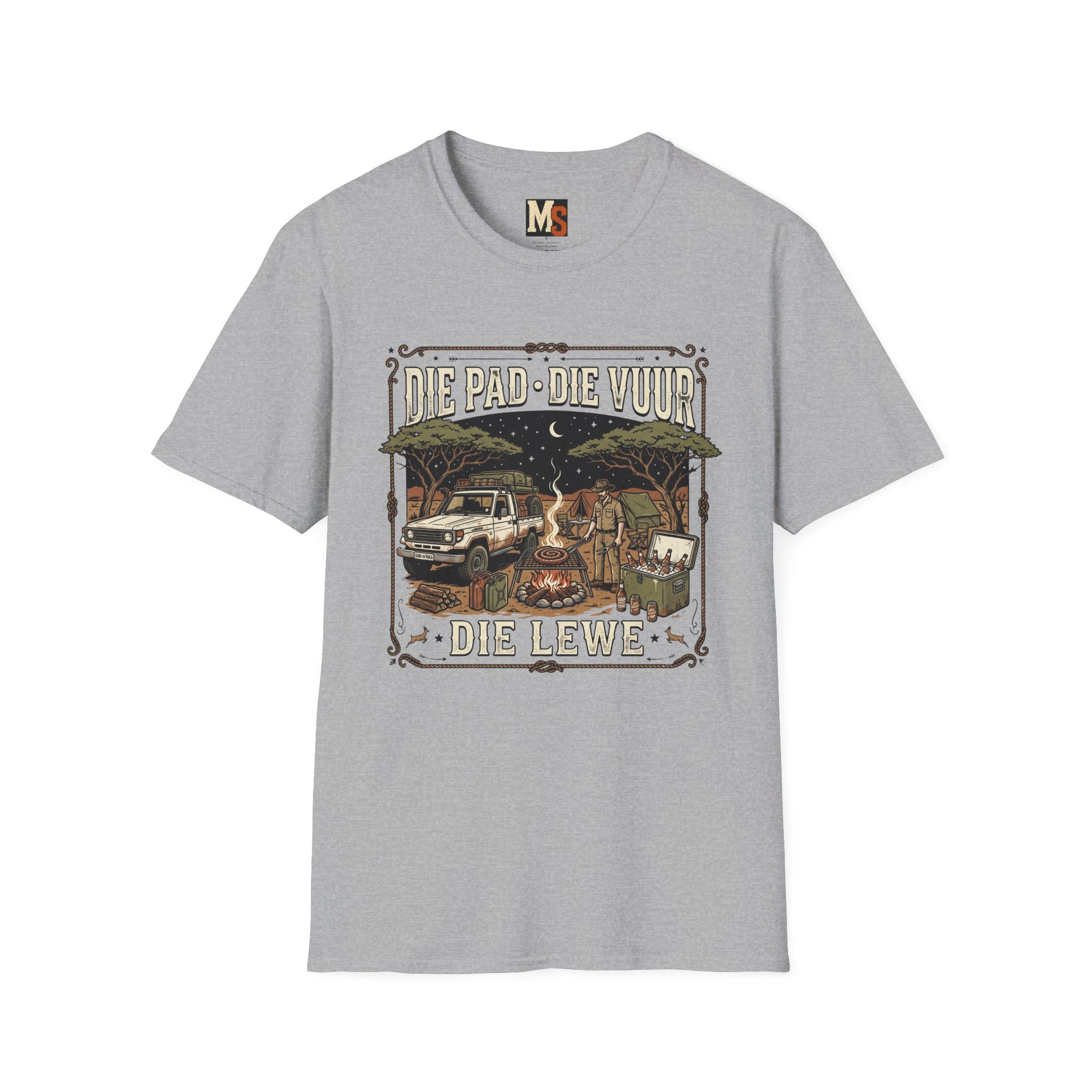 Die pad, die vuur, die lewe T-shirt
