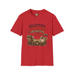 Selective hearing comes standard on the farm T-shirt