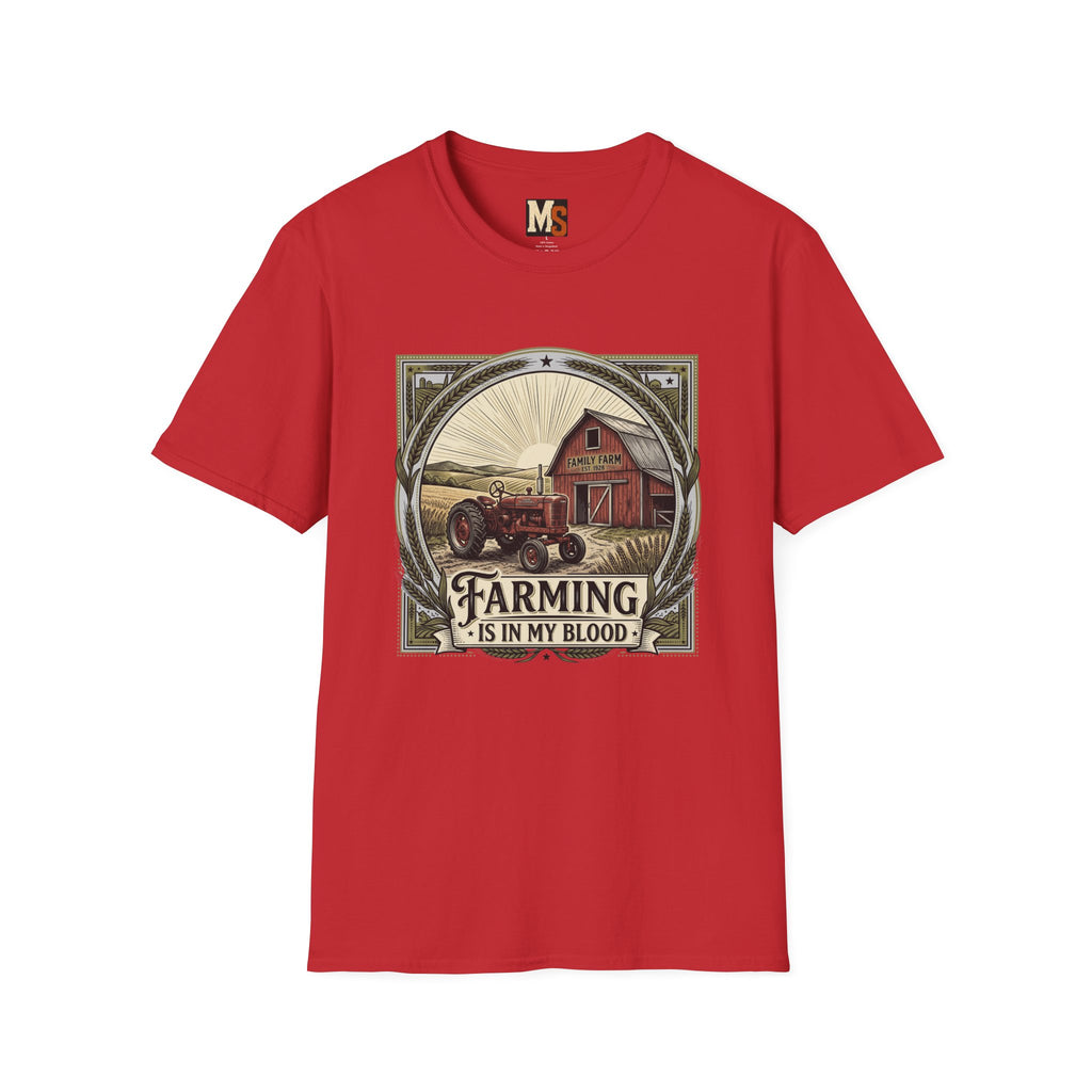Farming is in my blood T-shirt