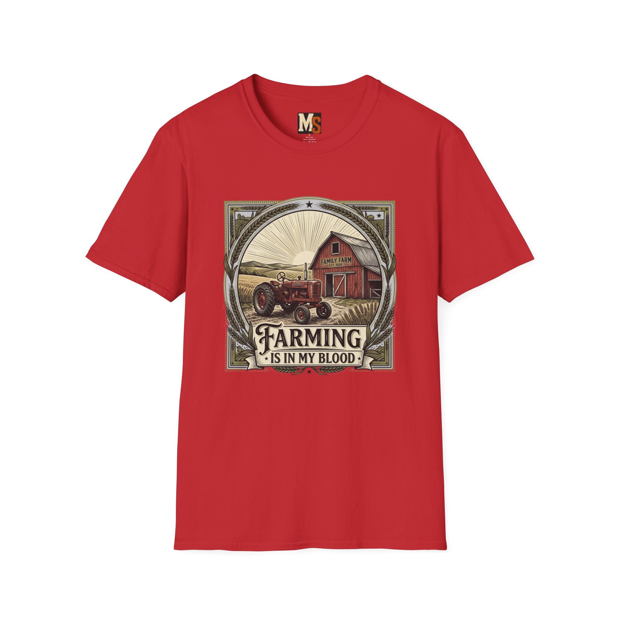 Farming is in my blood T-shirt