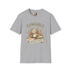 Cowgirls don't hesitate T-shirt