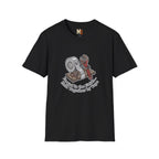 Forged in the fields - held together by tape T-shirt