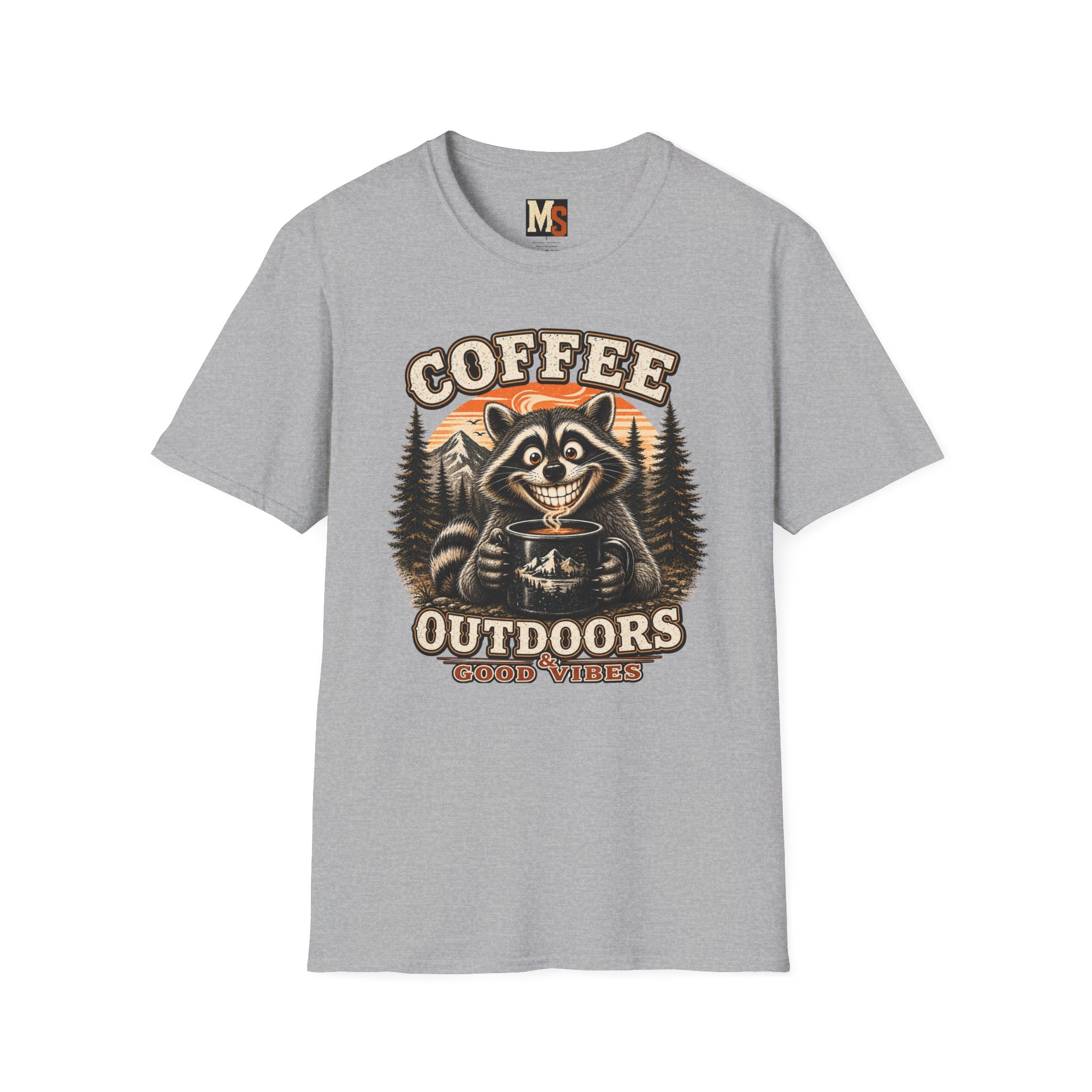 Coffee outdoors & Good vibes T-shirt
