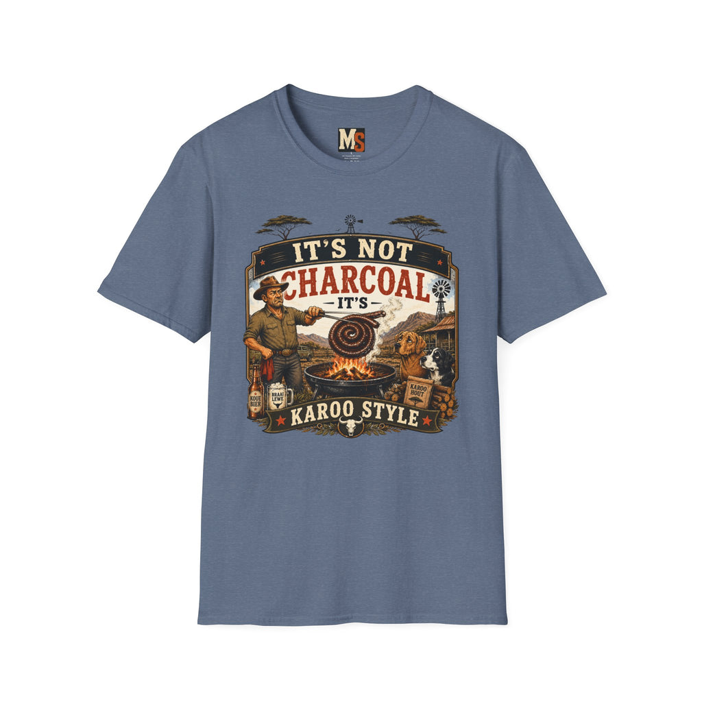 It's not charcoal - It's Karoo style T-shirt