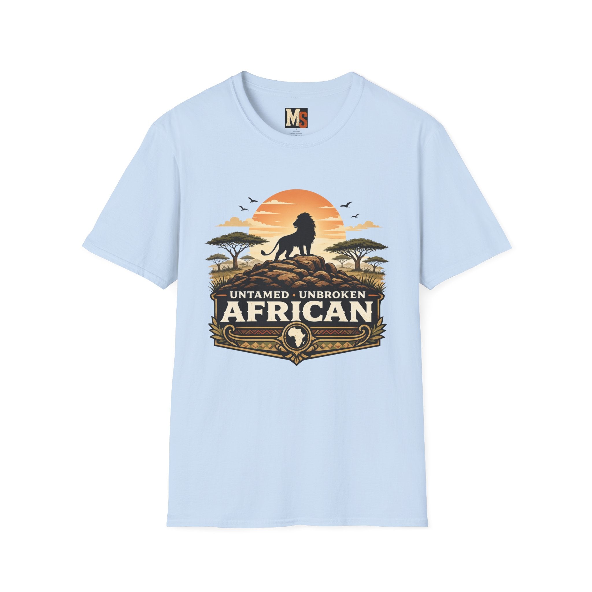 Untamed, Unbroken, African T-shirt