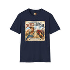 Powered by Coffee & Diesel - mostly coffee T-shirt