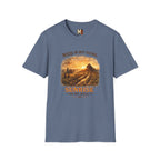 Mud in My Veins Sunrise T-Shirt — Rustic Farm Sunrise Graphic Tee