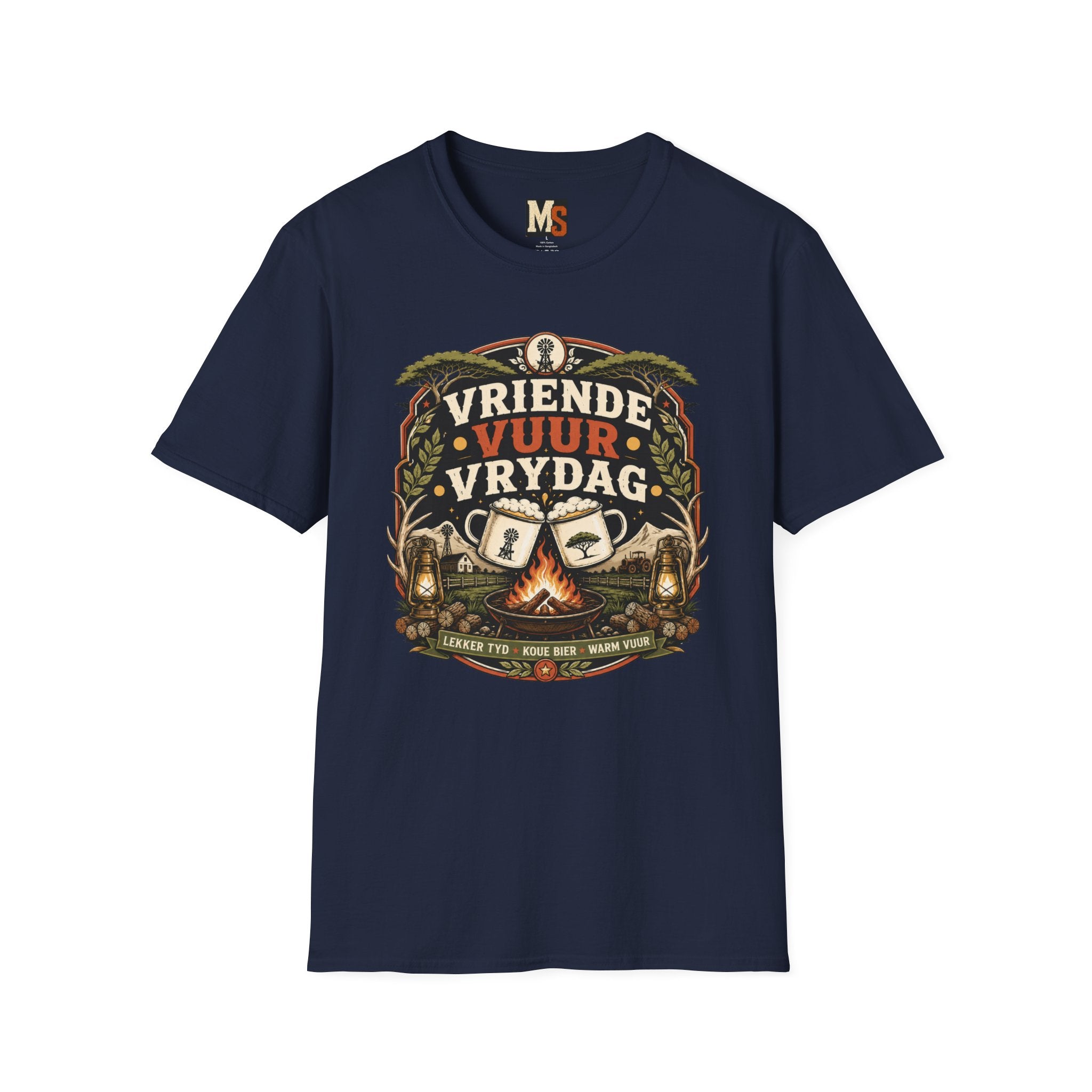Vriende, vuur, Vrydag2 T-shirt