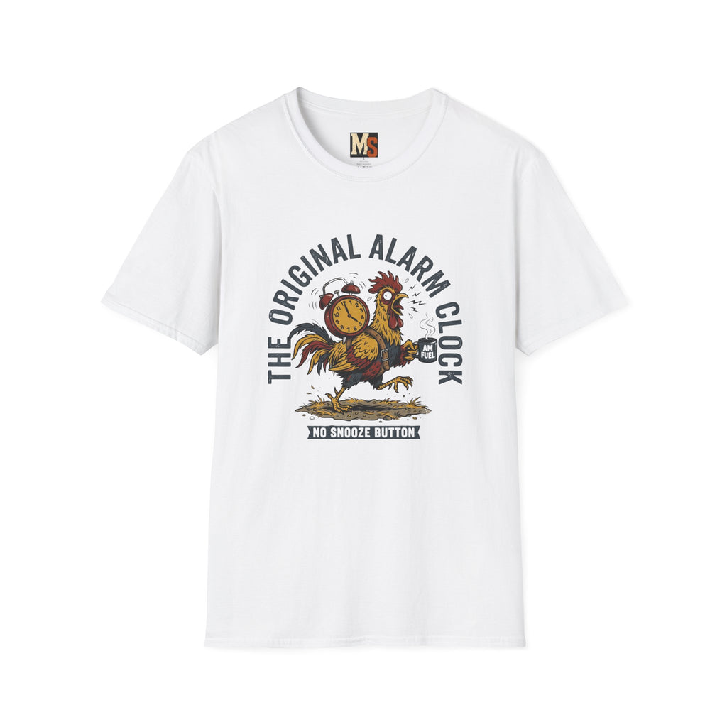 The original Alarm Clock - no snooze button T-shirt