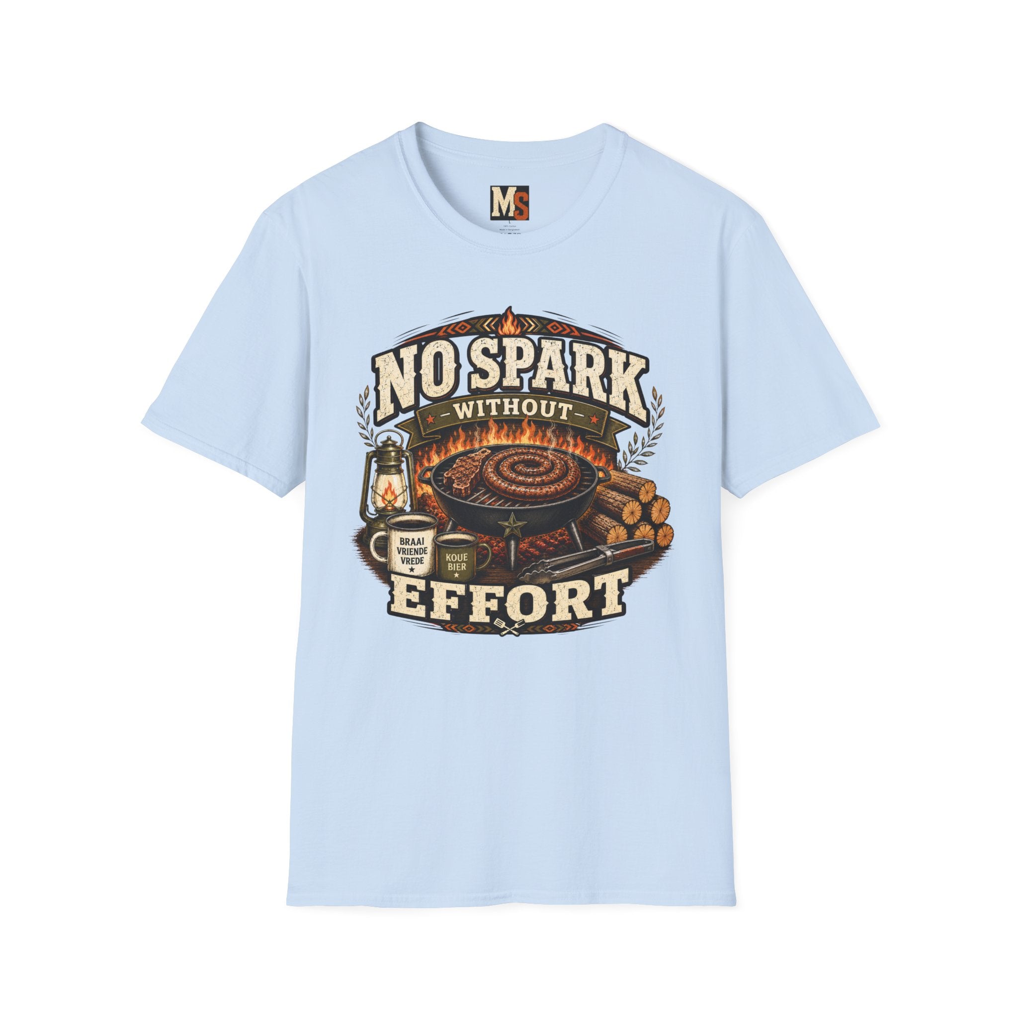 No spark without effort T-shirt