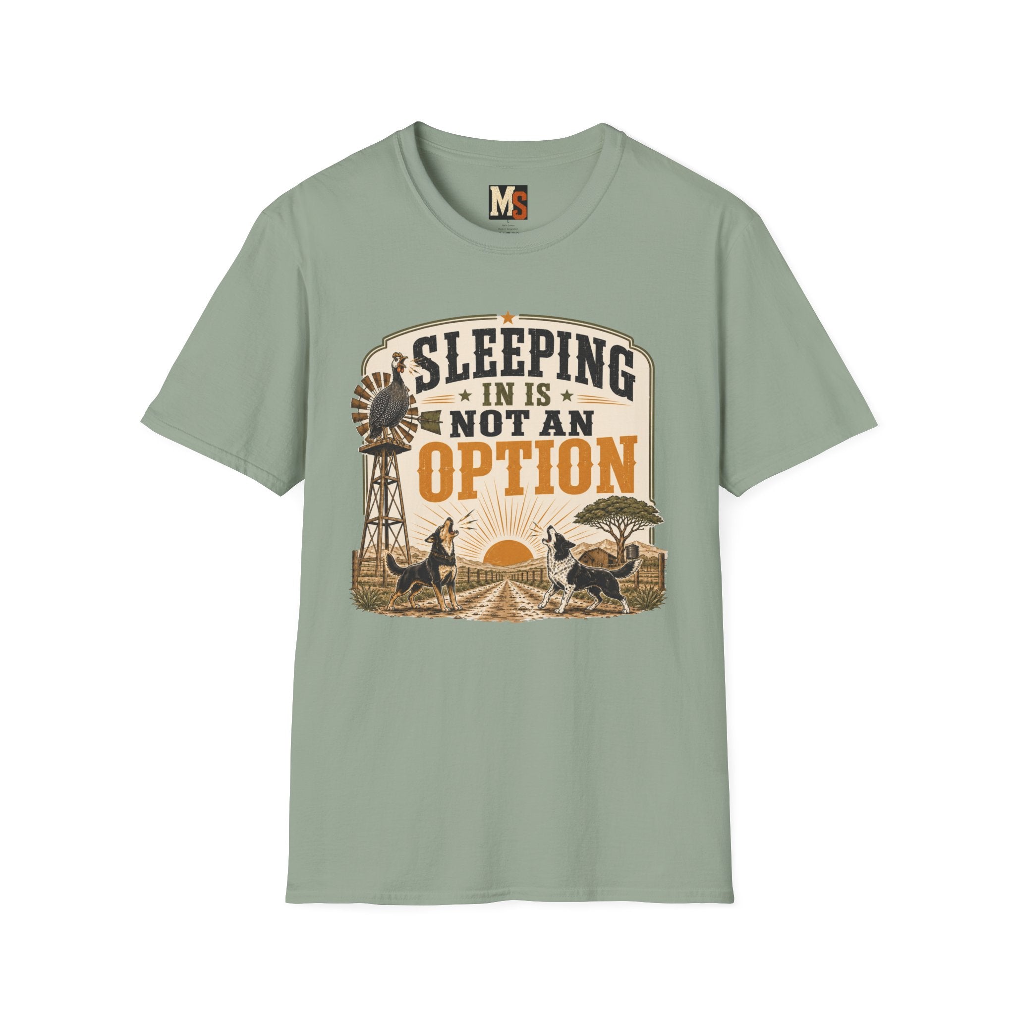 Sleeping in is not an option2 T-shirt