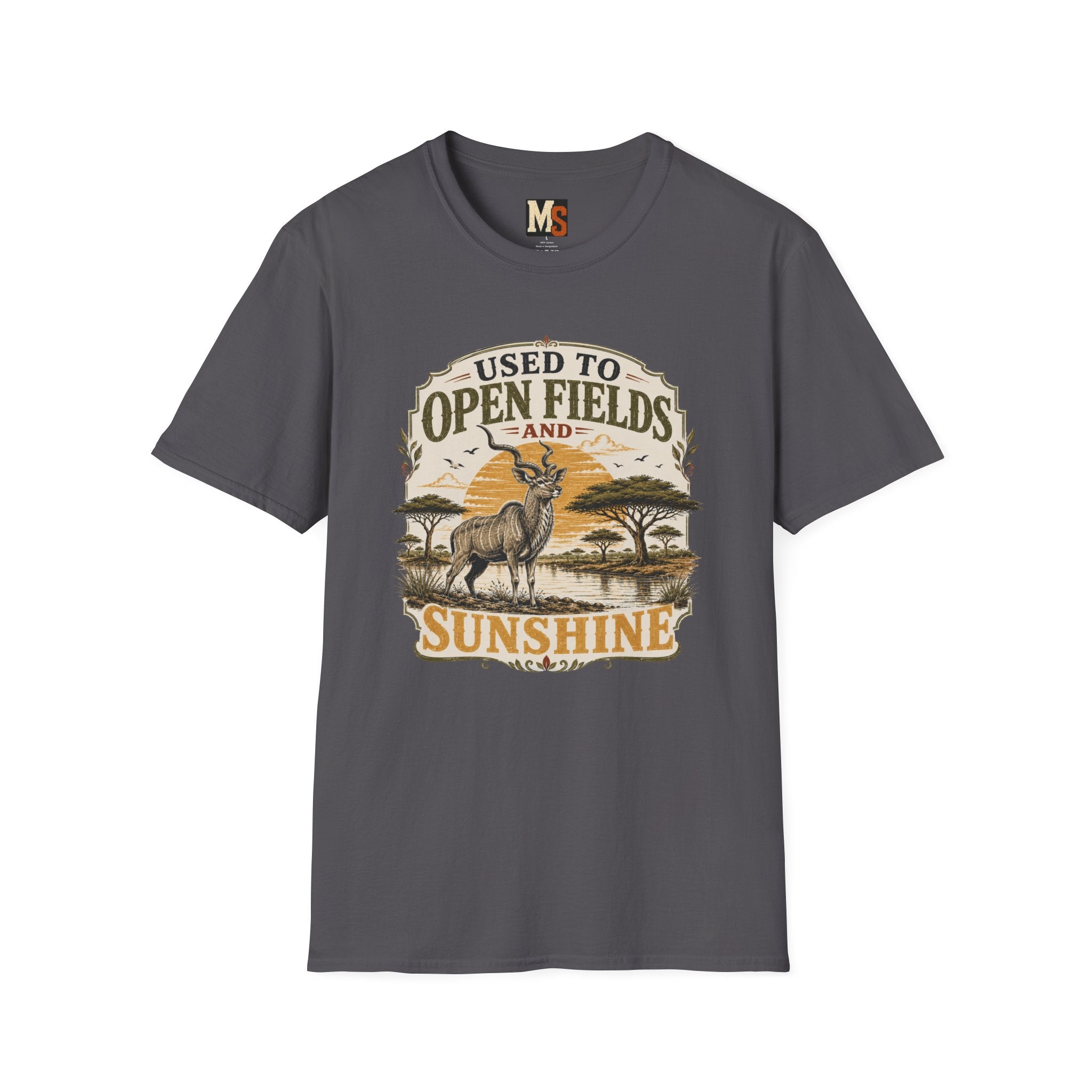 Used to Open Fields and Sunshine T-shirt