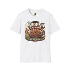 Wors is belangriker as die slaai t-shirt