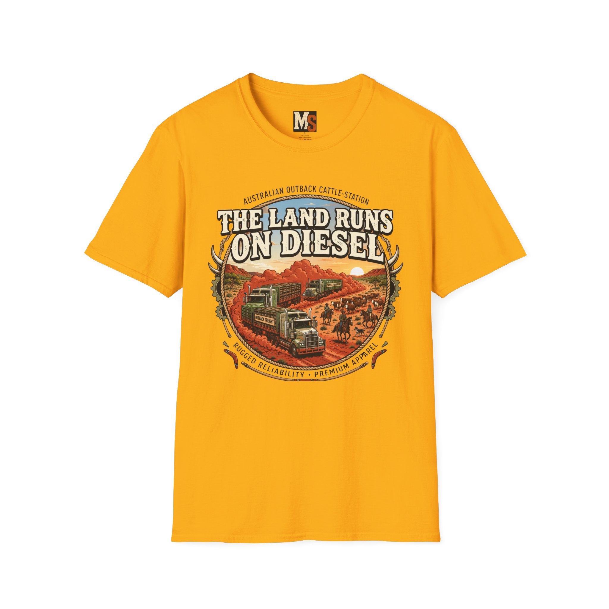 The Land runs on Diesel T-shirt