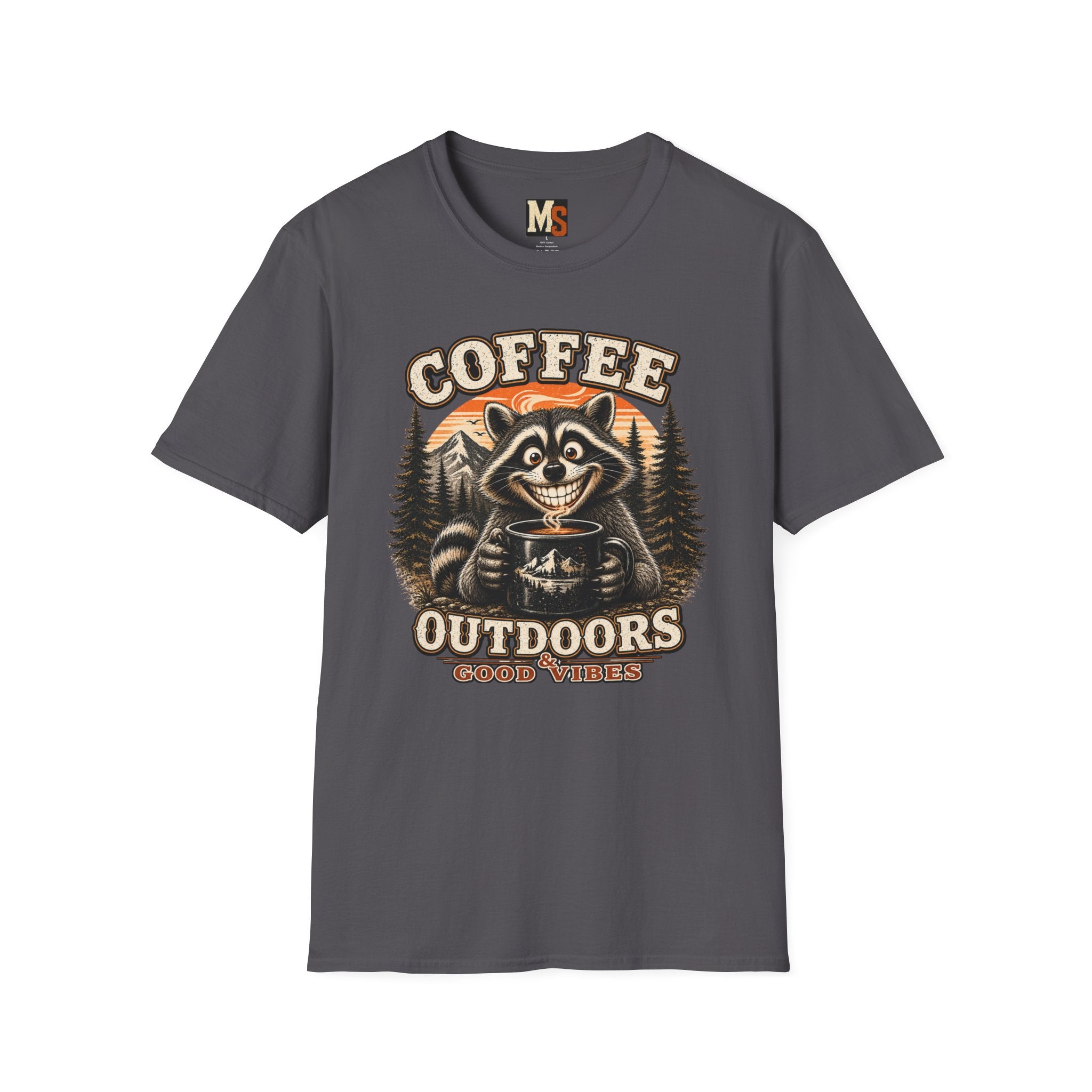 Coffee outdoors & Good vibes T-shirt