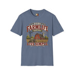American Farmlife - Work hard, live simple T-shirt