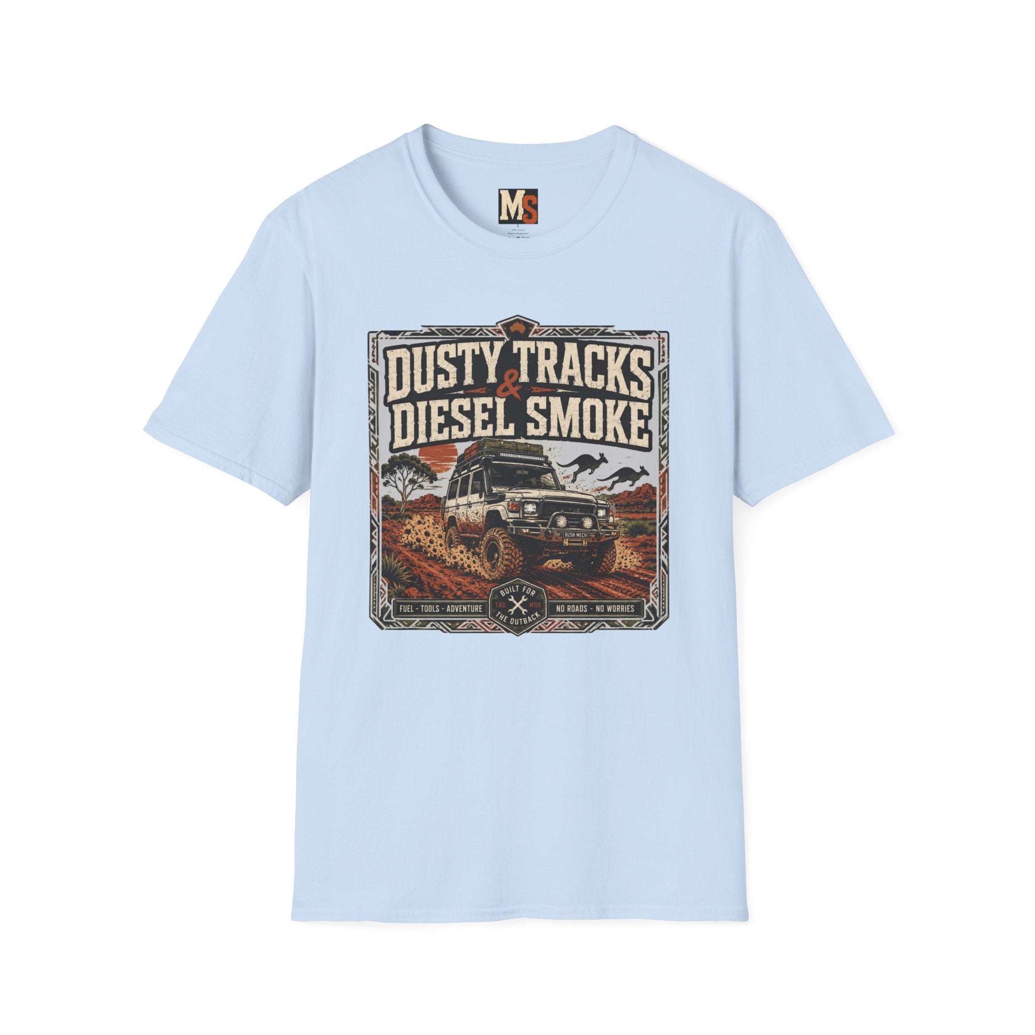 Dusty Tracks & Diesel Smoke T-shirt