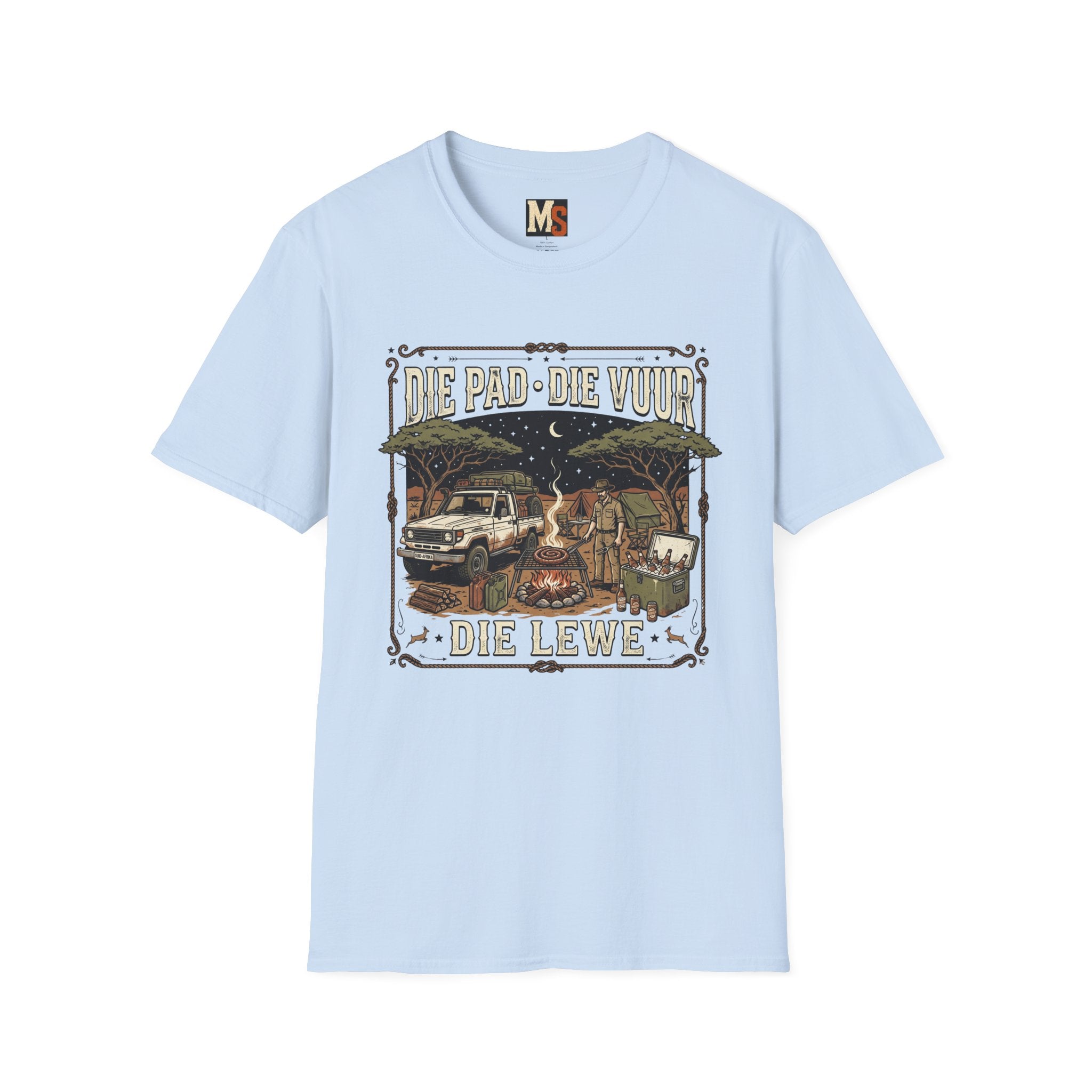 Die pad, die vuur, die lewe T-shirt