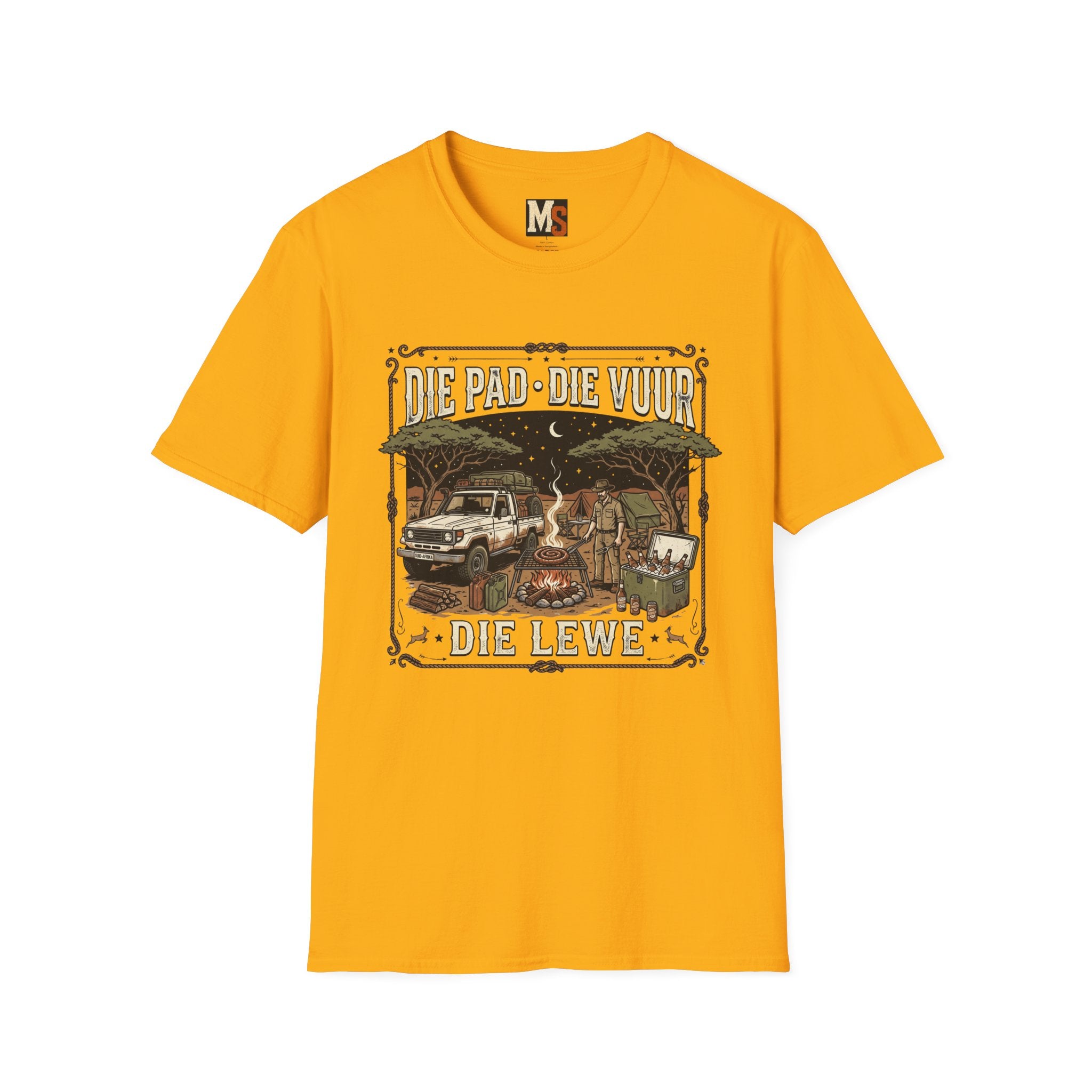 Die pad, die vuur, die lewe T-shirt