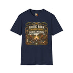 Koue bier, warm vuur, goeie mense T-shirt