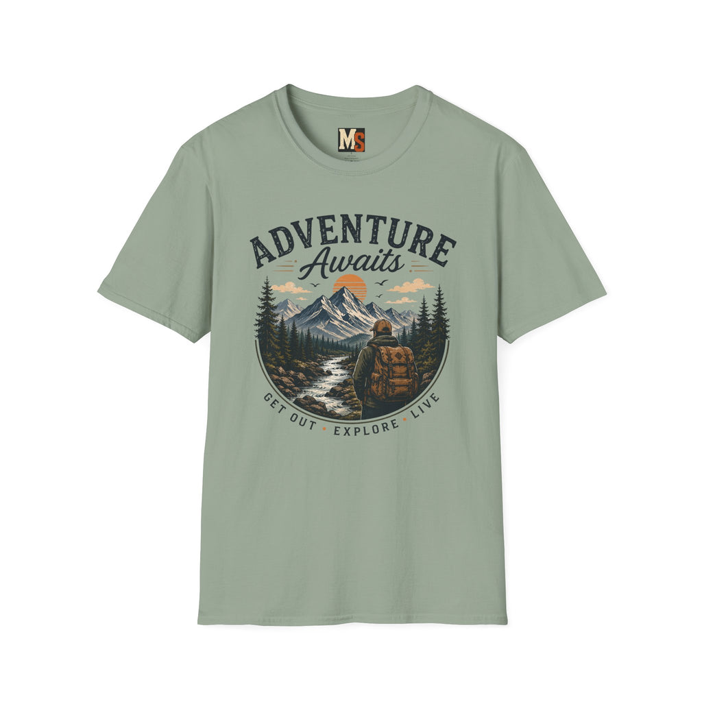 Adventure awaits - explore T-shirt