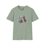 Forged in the fields - held together by tape T-shirt