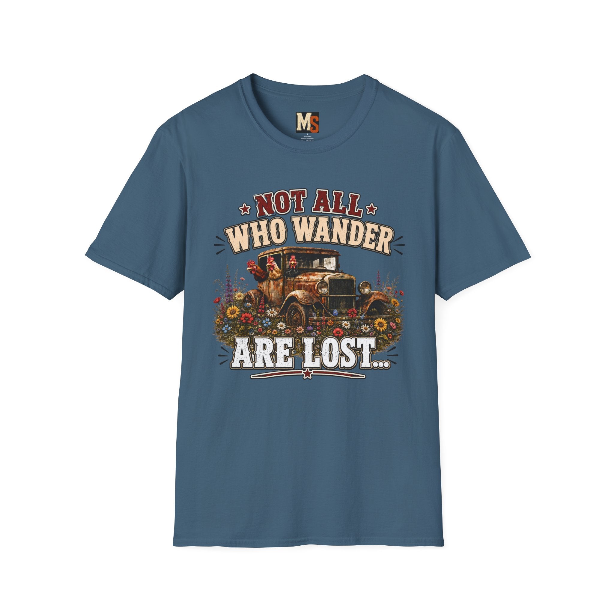 Not all who wander are lost T-shirt