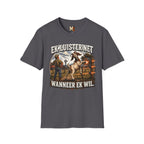 Ek luister net wanneer ek wil T-shirt
