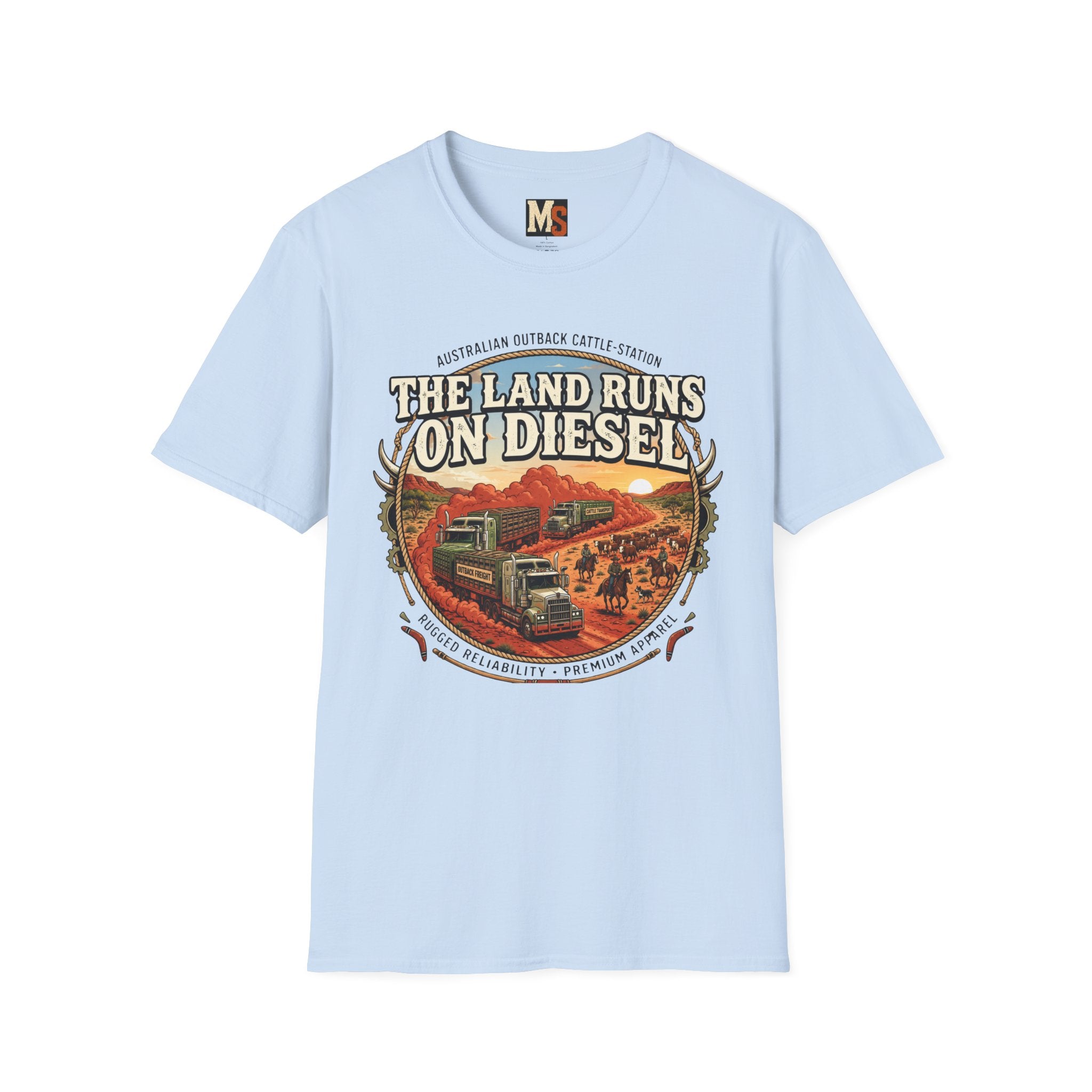 The Land runs on Diesel T-shirt