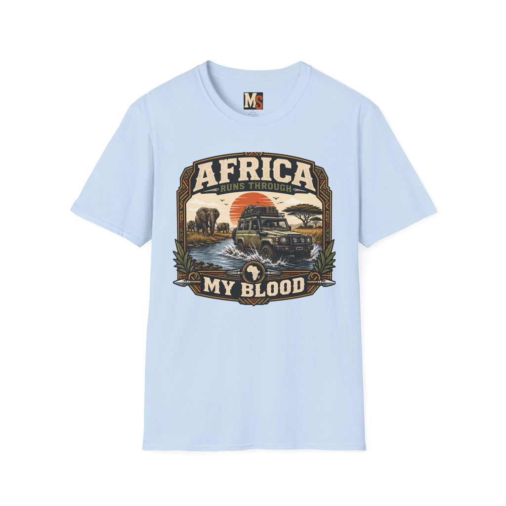 Africa runs through my bloodT-shirt