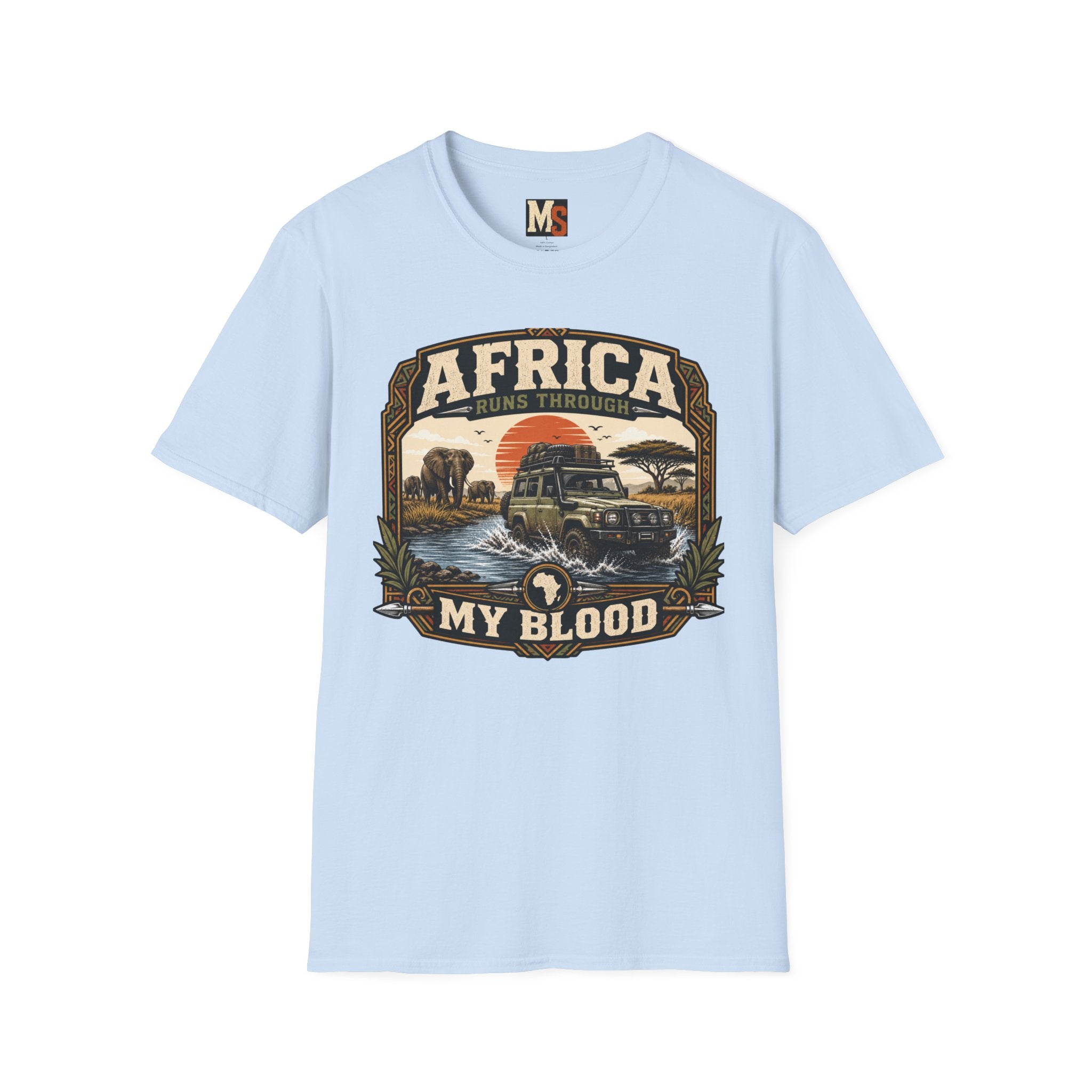 Africa runs through my bloodT-shirt
