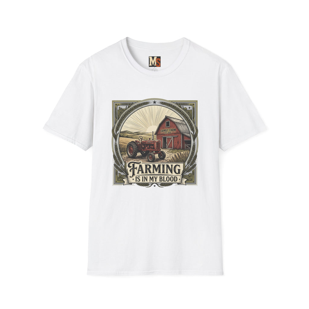 Farming is in my blood T-shirt