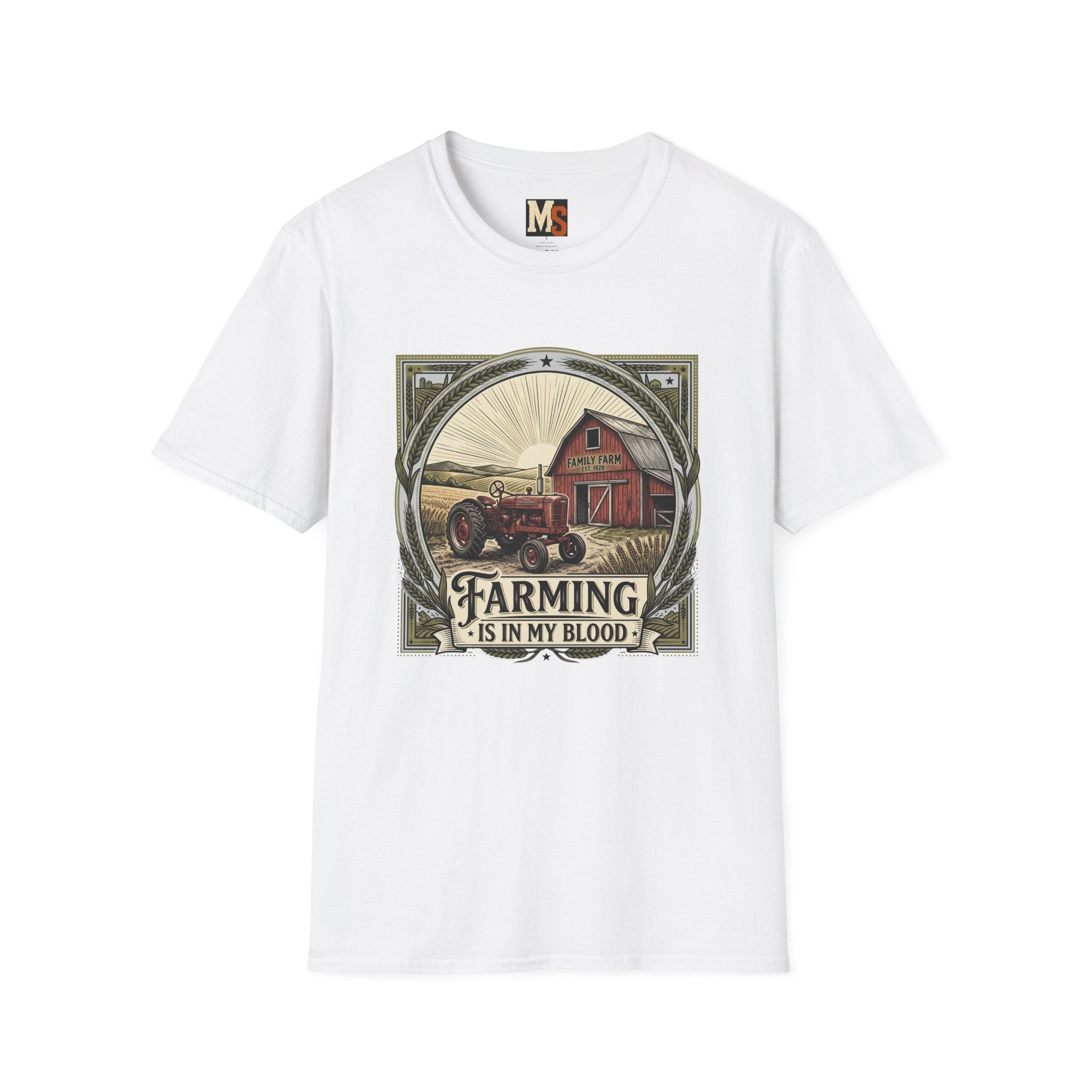 Farming is in my blood T-shirt