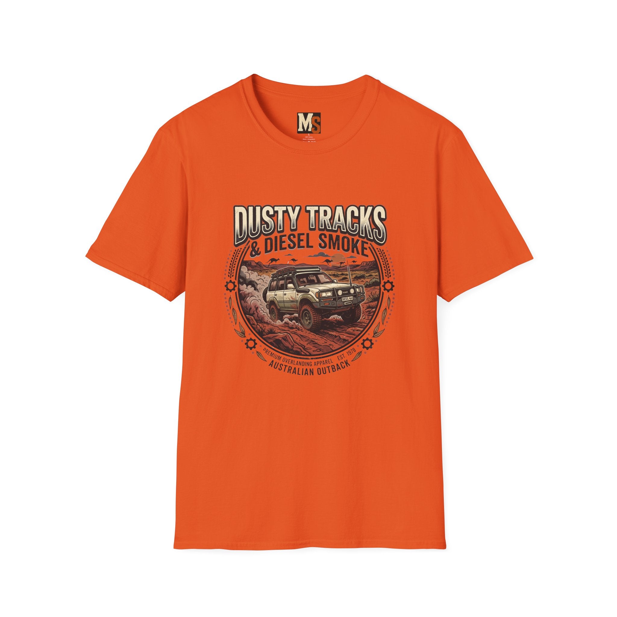 Dusty Tracks & Diesel Smoke T-shirt