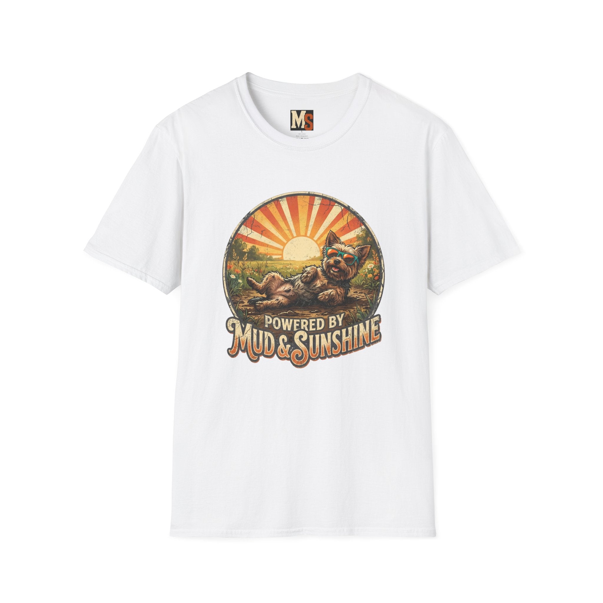 Powered by Mud & Sunshine T-shirt