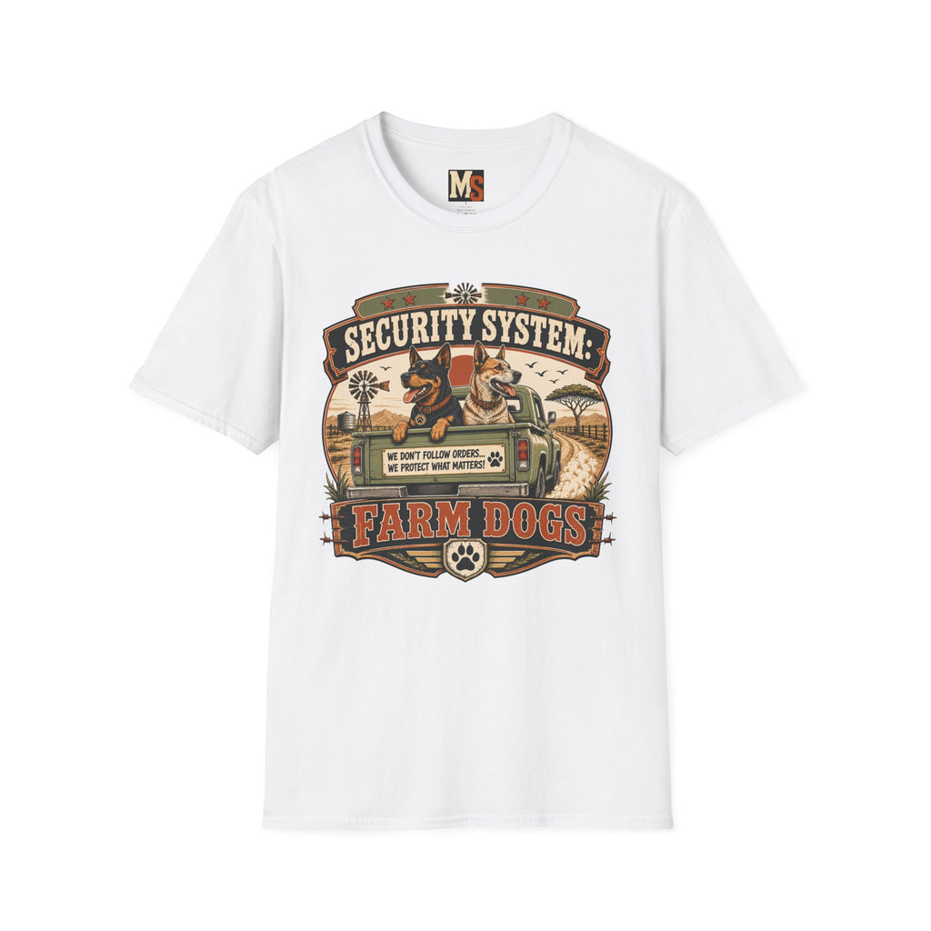 Security system Farm Dogs T-shirt