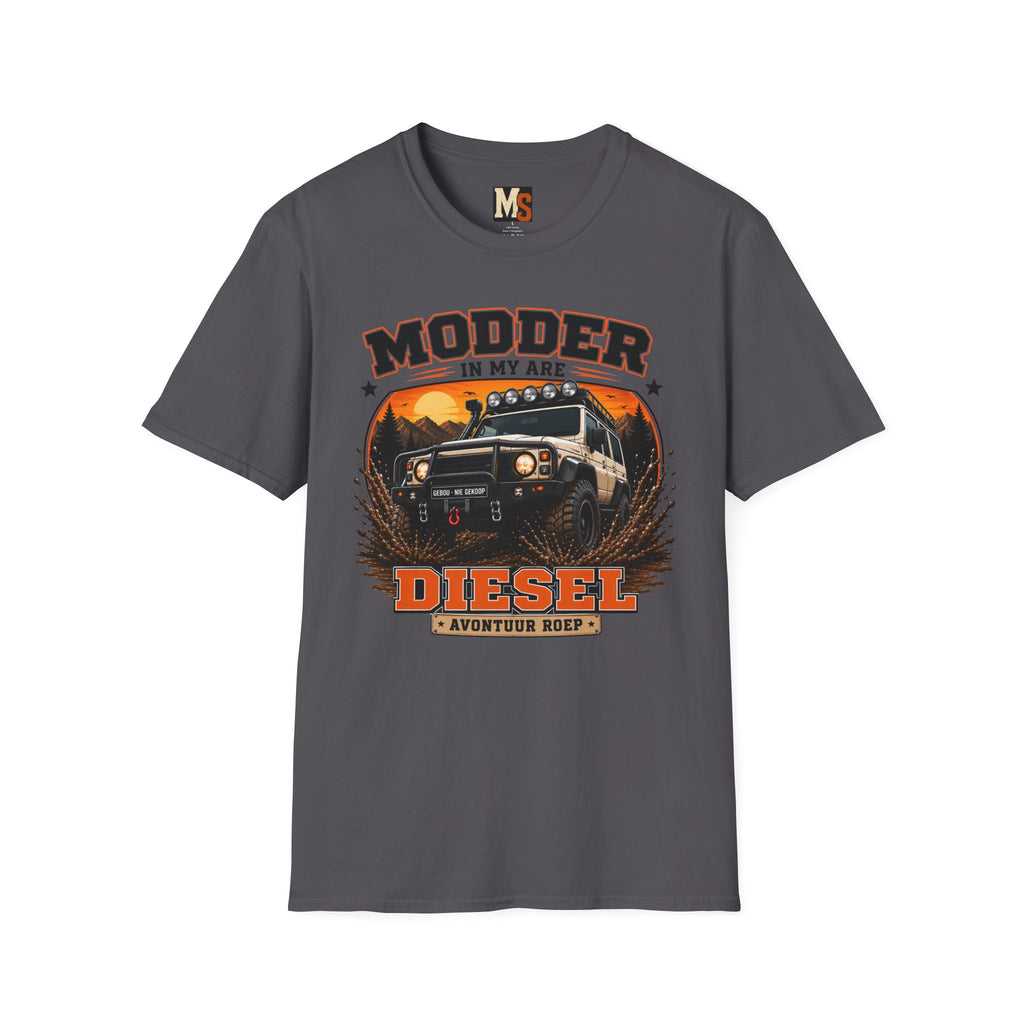 Modder in my are, Diesel avontuur roep T-shirt