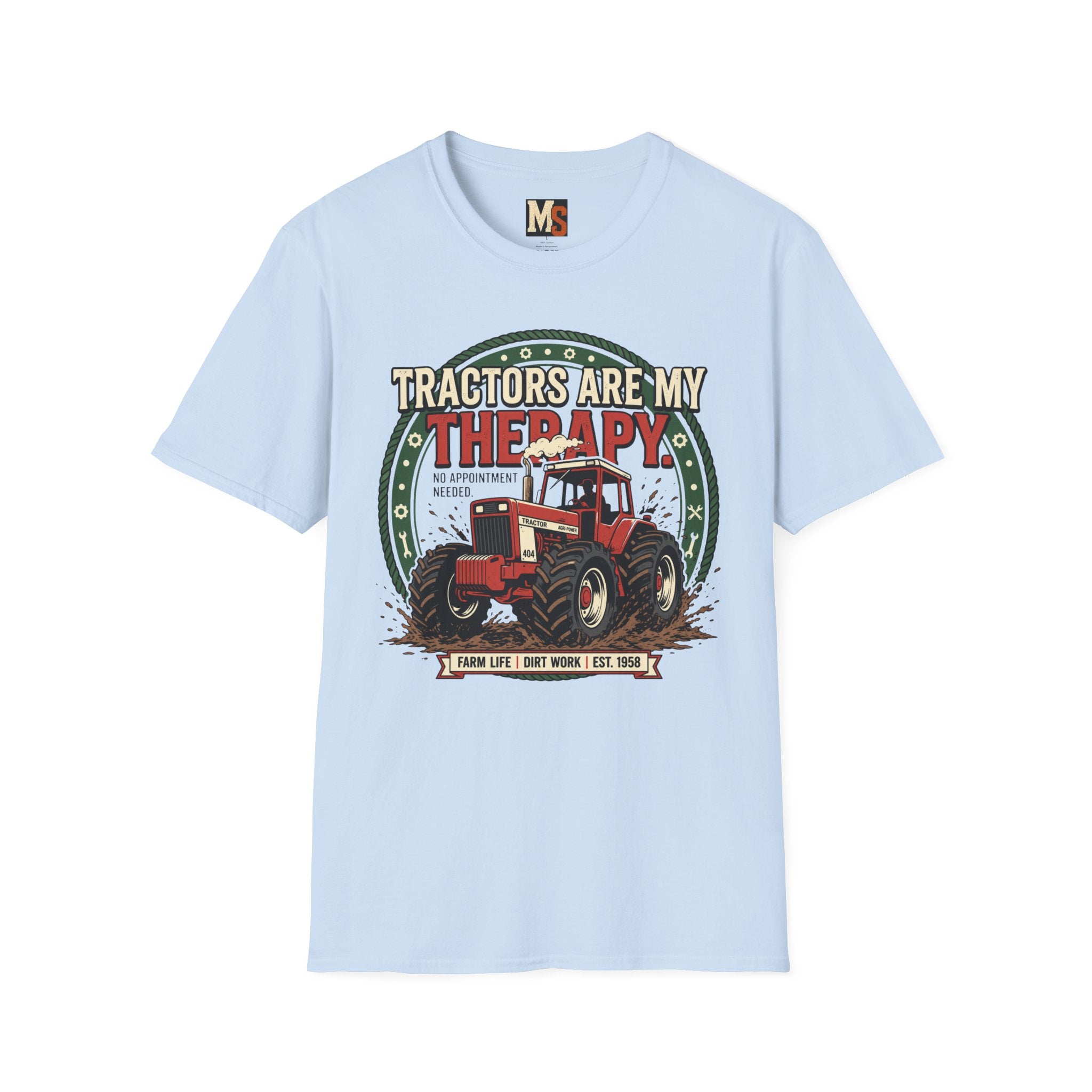 Tractors are my Therapy - no appointment needed T-shirt