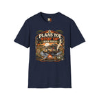 Plaas toe, stof op - Bier koud T-shirt