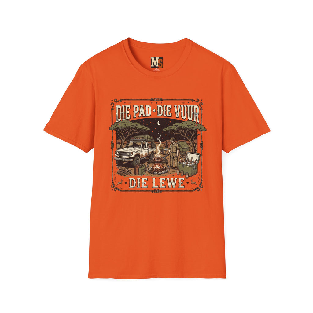 Die pad, die vuur, die lewe T-shirt