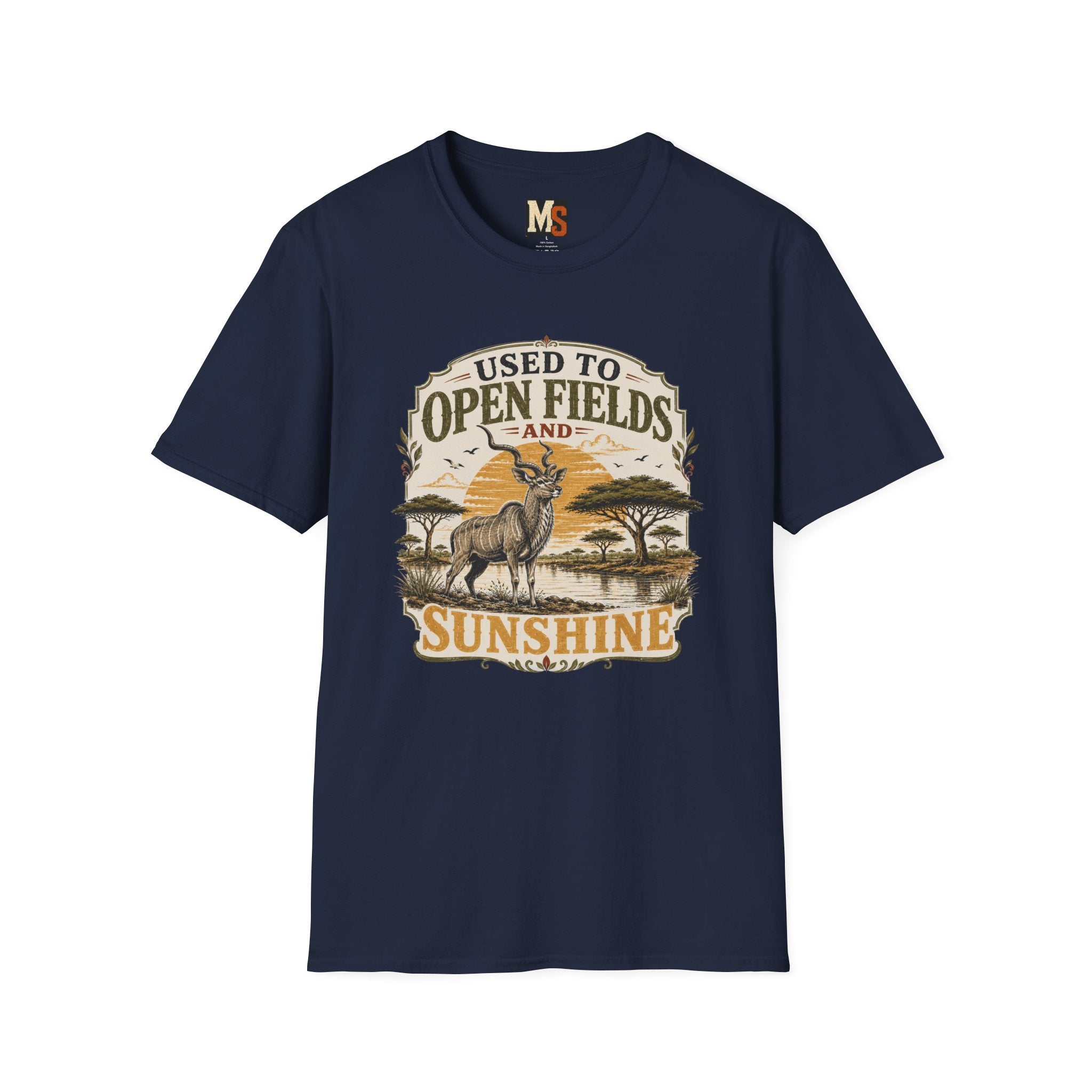 Used to Open Fields and Sunshine T-shirt