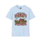 American Farmlife - Work hard, live simple T-shirt